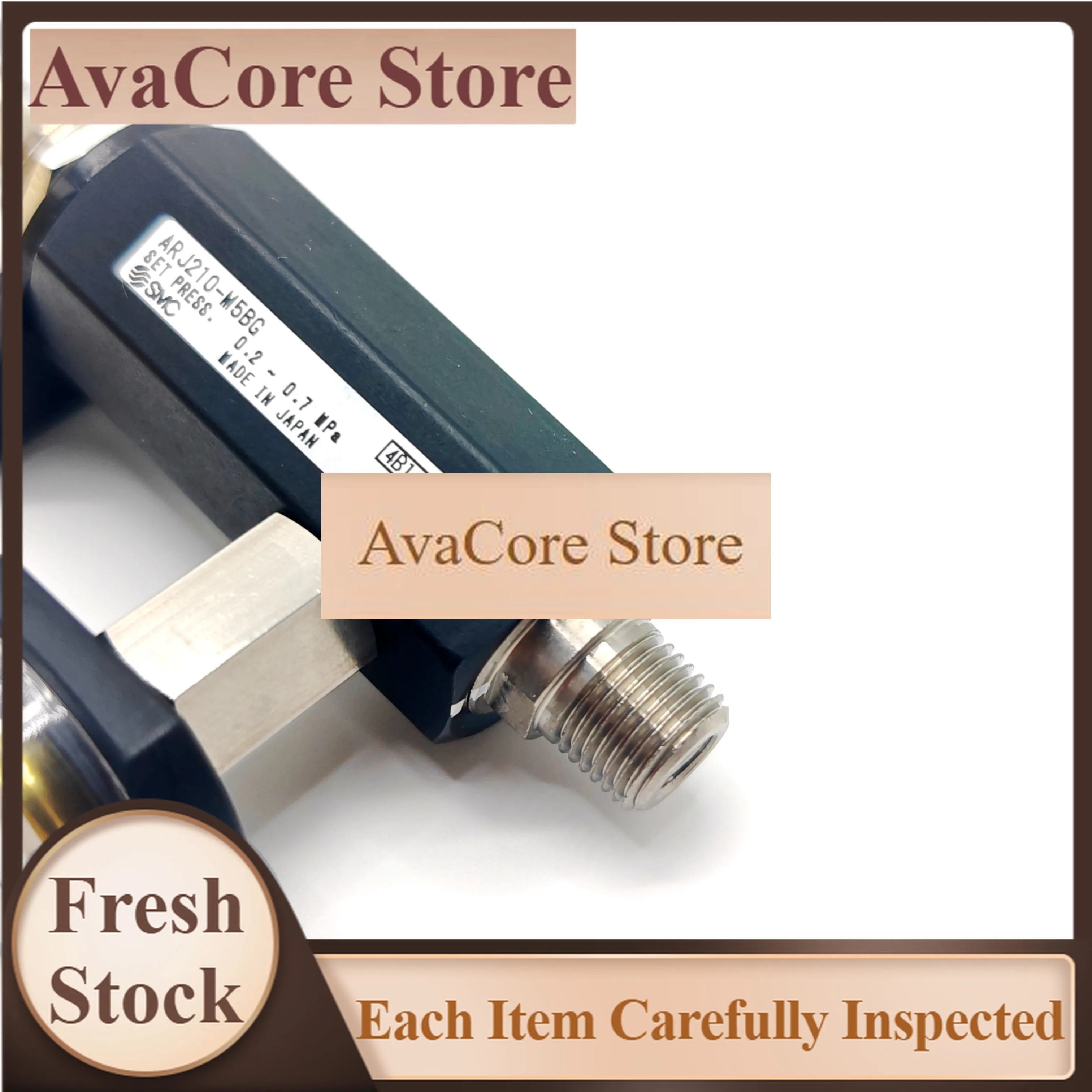 AvaCoreSMC Miniature Pressure Regulator ARJ210-M5/B/G/BG ARJ310/ARJ310F-01/G/BG-04-06