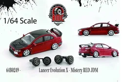 NEW 3 inches 1/64   Lancer Evolution IV by BM Creations JUNIOR Diecast toys For Collection Gift