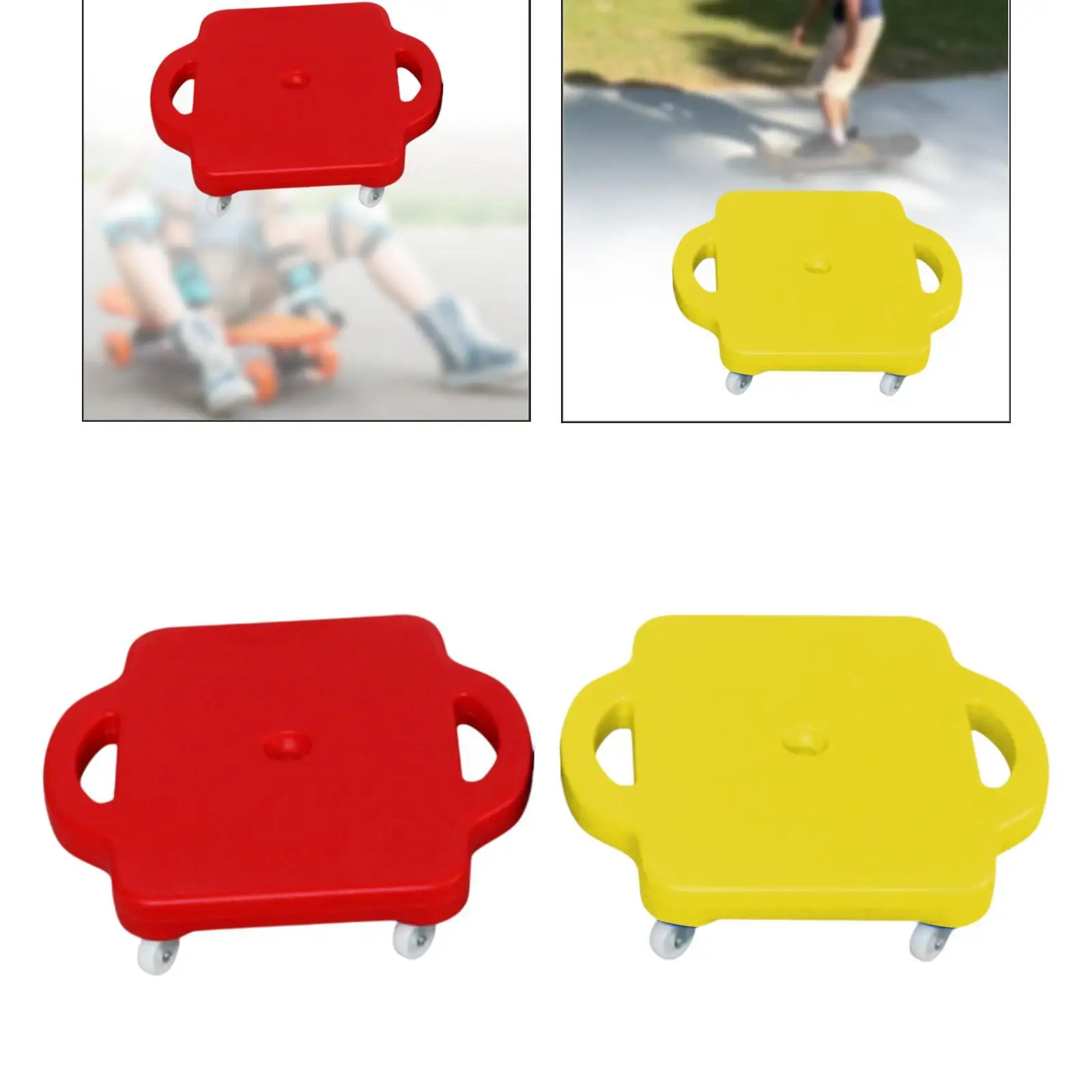 

Детская доска для самоката с ручками, детская доска для сидения для тренажерного зала, пол начальной школы, спортивные занятия, домашнее сенсорное обучение