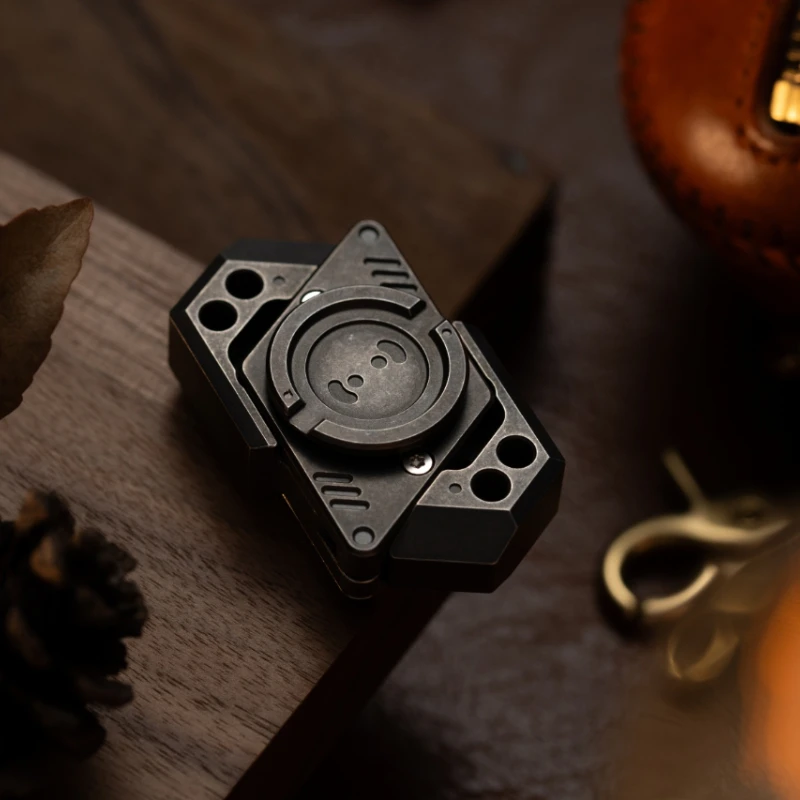 Jingzhe EDC المعادن الميكانيكية المفتوحة درع جيروسكوب الإصبع المعادن العصرية اللعب الضغط سطح المكتب لعبة هدية