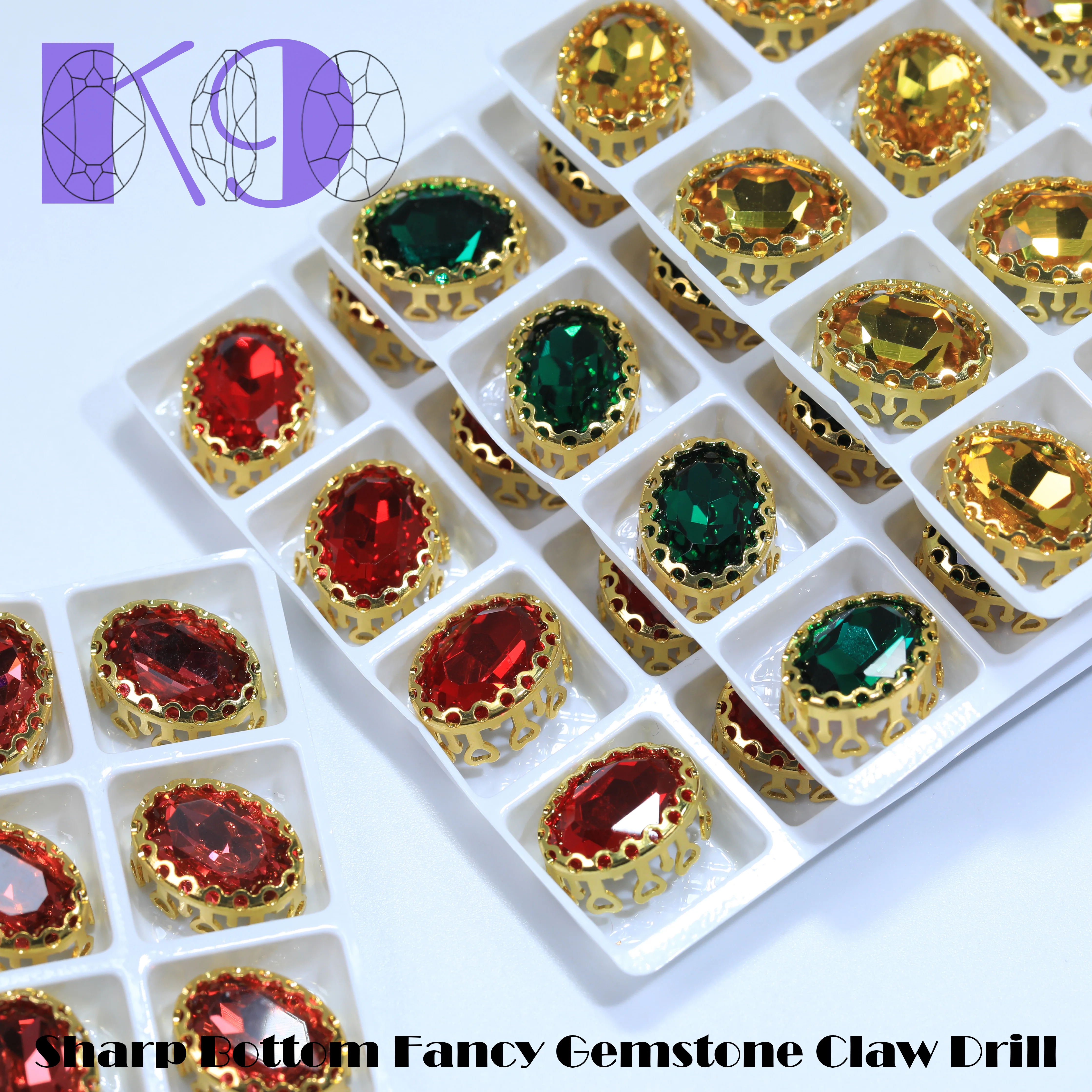 

Овальные стразы в форме птичьего гнезда с острым дном, декоративные блестящие кристаллы для пришивания, для рукоделия, одежды, ювелирных изделий и аксессуаров