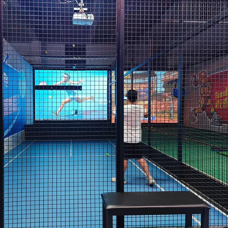 Digital Training Equipment Tennis Game Machine Entertainment Indoor Tennis Machine Interactive Game Emulator Sports Emulator