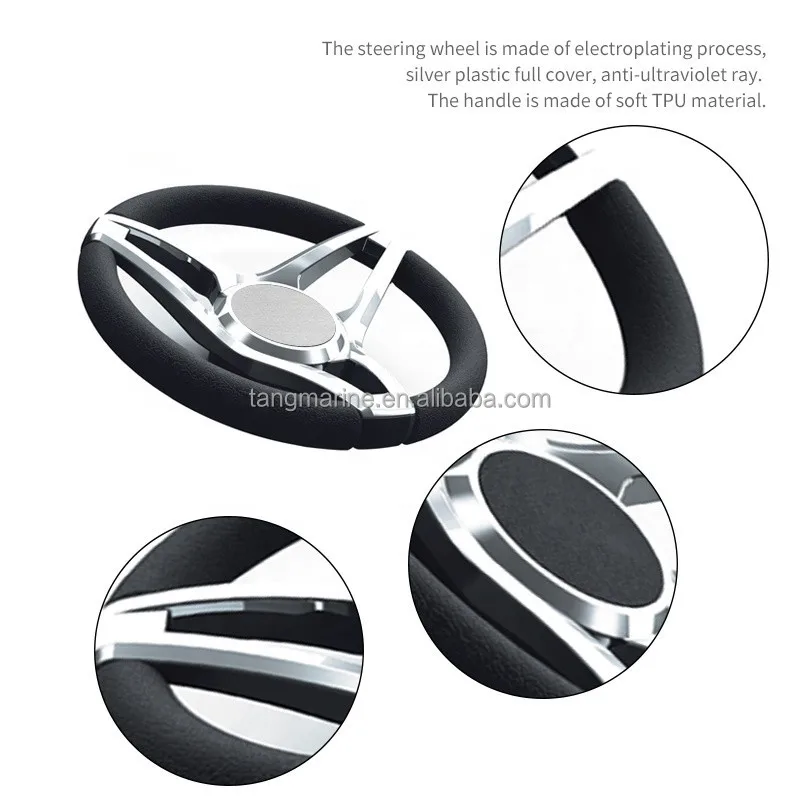 Tangren Schiff Rad Lenkung Marine Boot OEM ODM Marine Edelstahl Segelboot Lenkrad