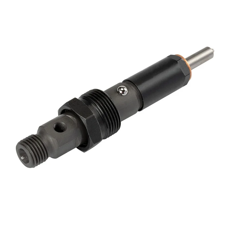 

6 Piece Fuel Injector Set W/Ring Kit Black Metal For Cummins 5.9L KDAL59P6 Nozzle Holder P7100 1994-1998