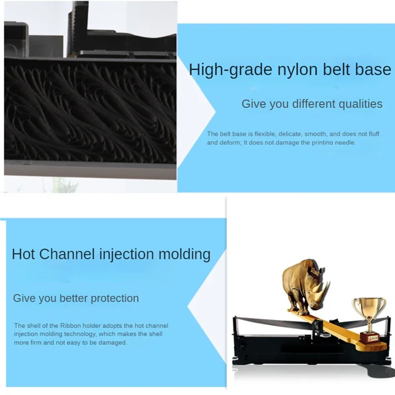 

Изысканная лента для пишущей машинки, двойная катушка, лента для пишущей машинки, чернила с двойной катушкой, запасная часть чернил для большинства пишущих машин