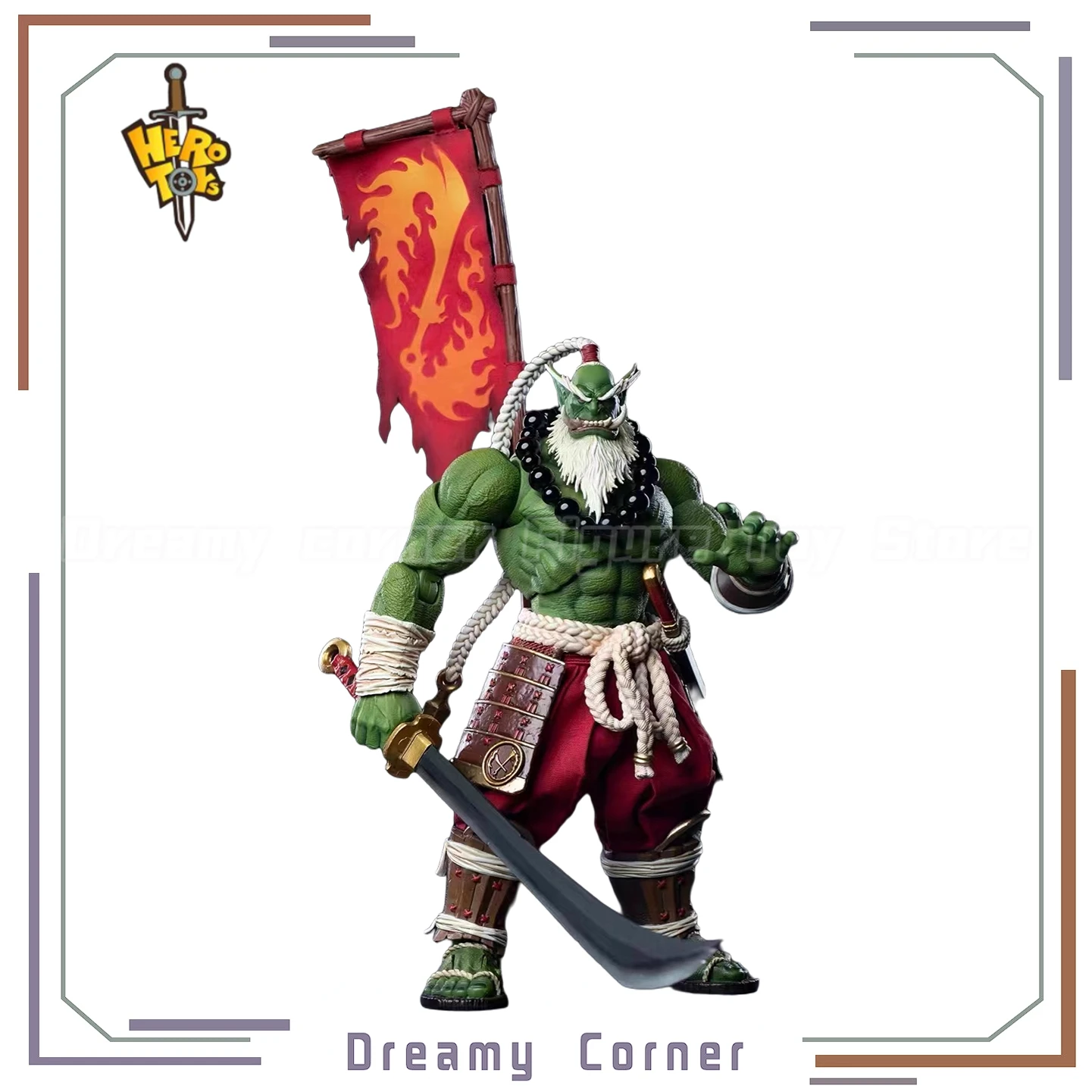 

【В наличии】Оригинальные HERO TOYS World of Warcraft Blade Master Samuro Фигурка Коллекция моделей игрушек