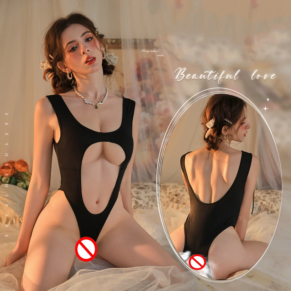امرأة مثير باس النوم الملابس الداخلية لممارسة الجنس مفتوحة المنشعب عارية الذراعين الساخن الاباحية قطعة واحدة ارتداءها المثيرة زي فستان بيبي دول الملابس الداخلية