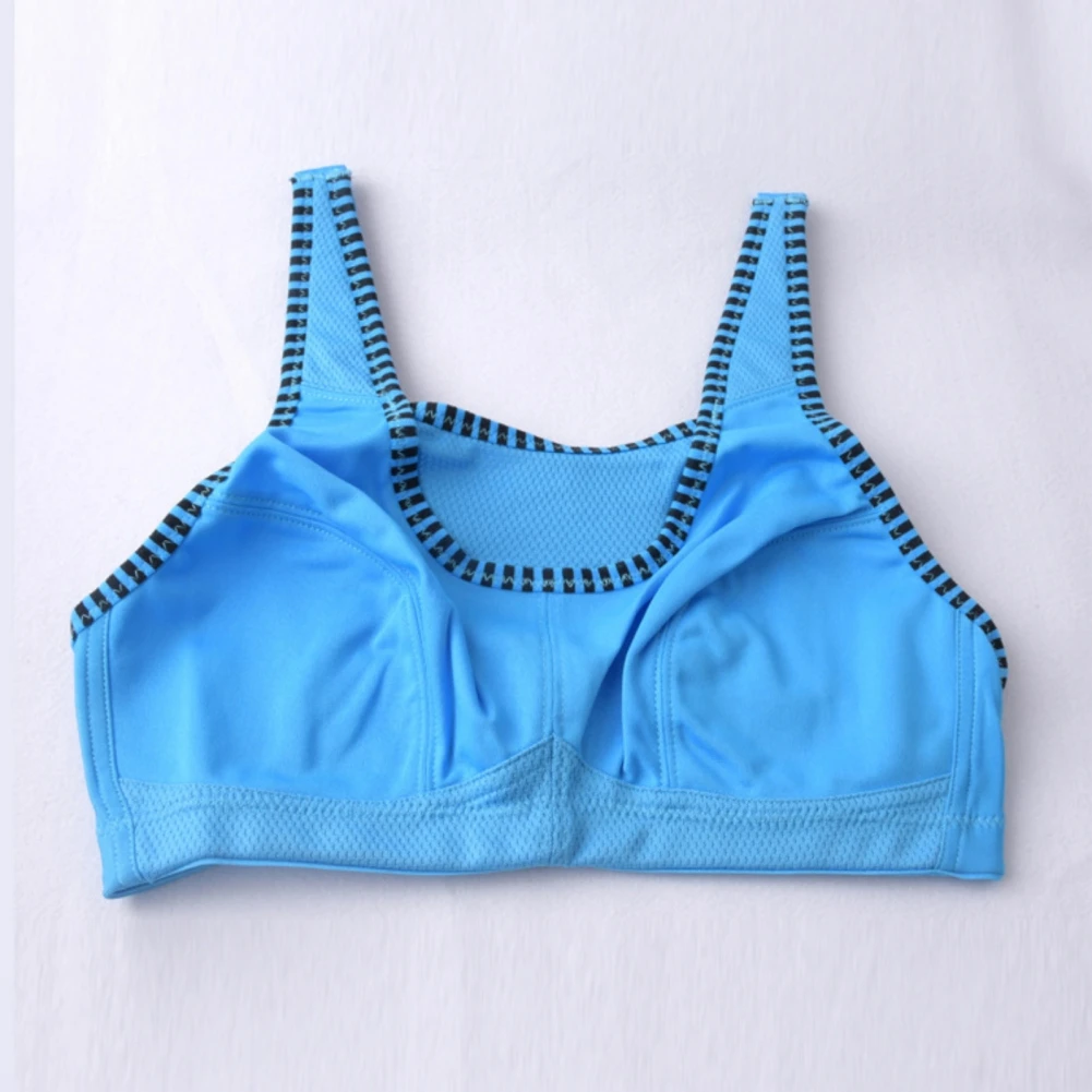 Women Sports Bras Yoga Plus Large Big Size Ladies Cotton Bralette Mujer Top Underwear Padded Fitness Running Brassiere