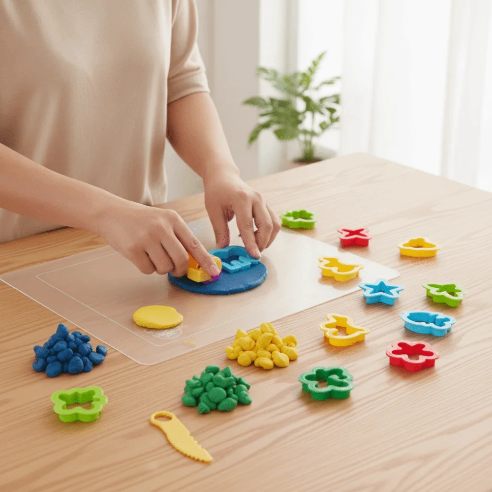 14pcs Practical Various Shape Cutters Modeling Clay Cutters Lightweight Easy Cleanable Playdough Tool Kit Clay Starter Set DIY
