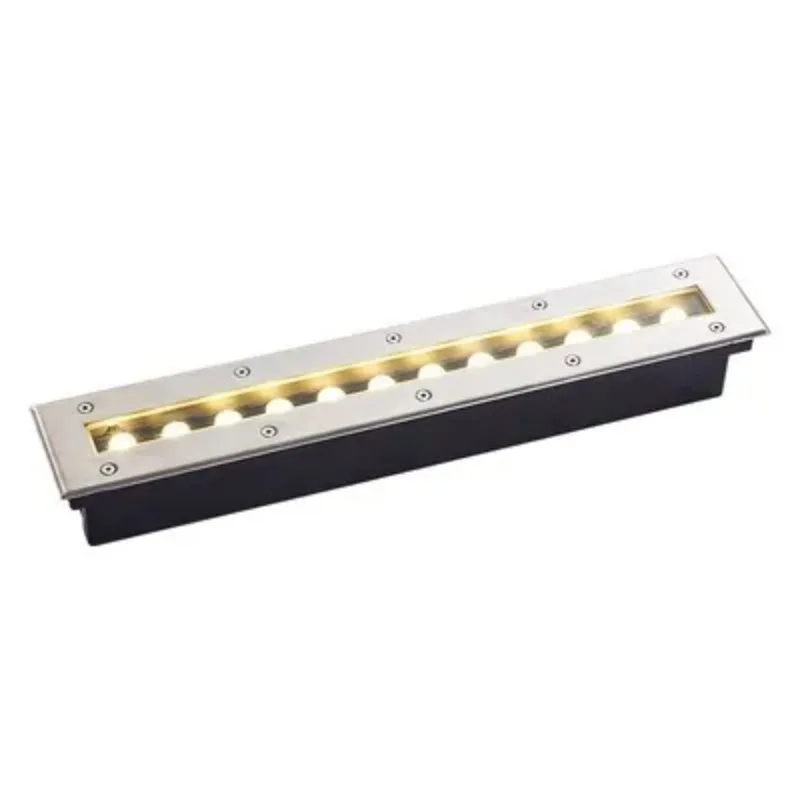 Stainless Steel 304 LED Underground Light Waterproof Linear Inground Lamp For Garden Pathway Landscape Lighting