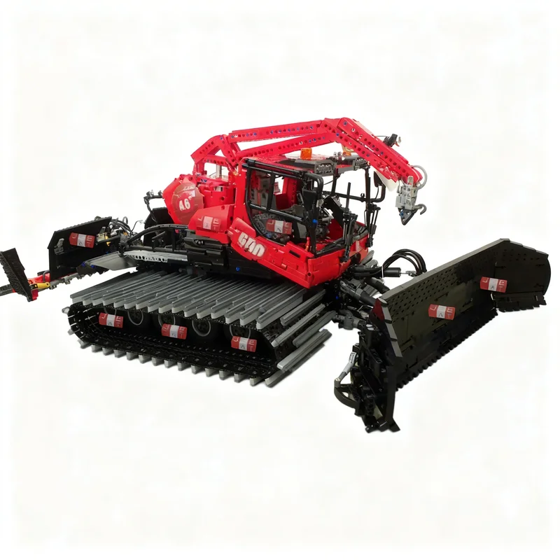 9299pcs MOC Technical PistenBully Polar W Model Building Blocks Architecture Birthday Creative DIY Kids Christmas Gifts Toys