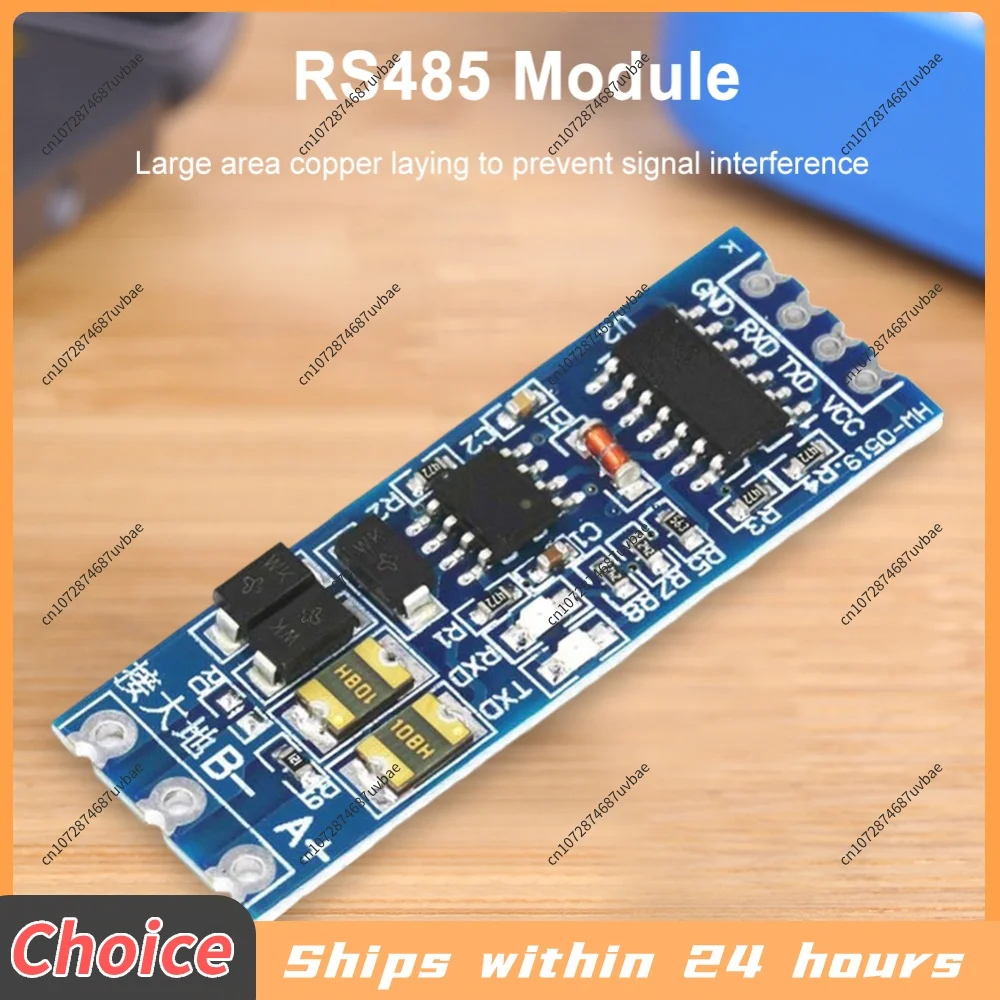 TTL To RS485 Module Hardware Automatic Flow Control Module Serial UART Level Mutual Conversion Power Supply Module 3.3V 5V