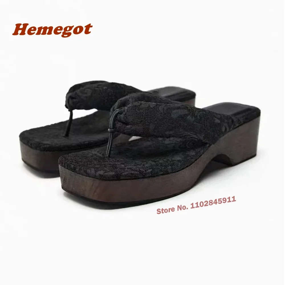 

Сандалии женские на толстой подошве, босоножки с квадратным носком, на шнуровке, туфли с застежкой-клипсой, Роскошные туфли в испанском стиле, лето