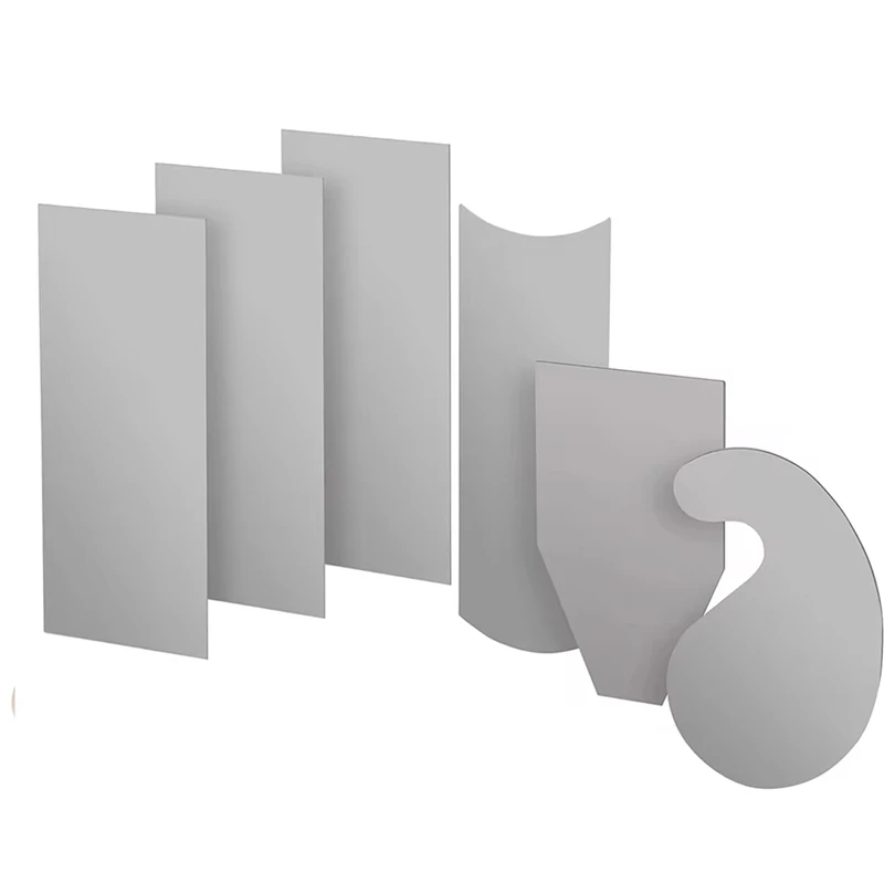 A73T Woodworking Card Scraper Set Hardened Cabinet Scraper Card Scraping Rectangle Knife Smooth Wood Deburring Carpentry Tool