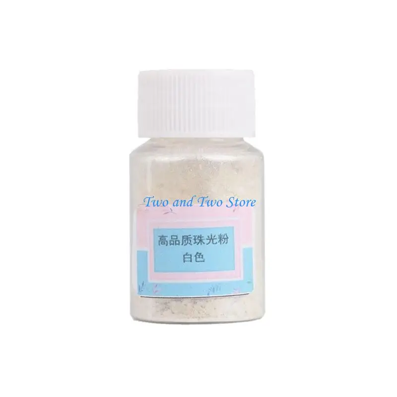 HX6F 6 Colours Mica Powder Pearlescent Color Pigment Powder DIY Jewelry