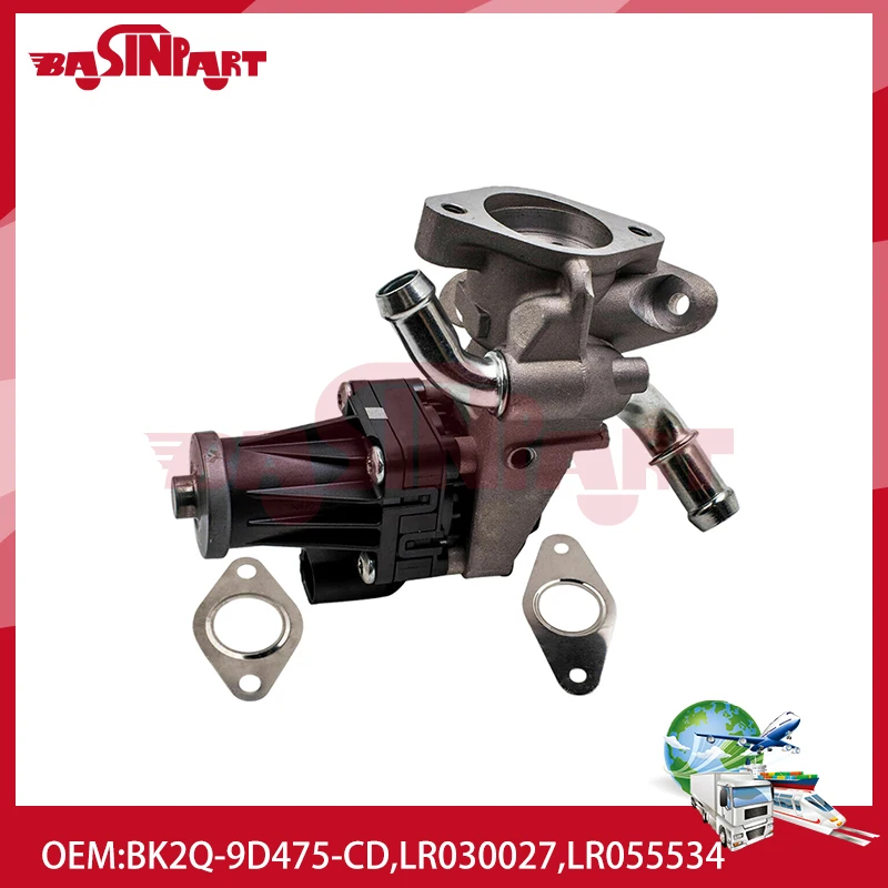 EGR Valve for Ford Ranger Transit 2.2L Euro 5 Custom BK2Q-9D475-CD BK2Q-9D475-CC BK2Q-9D475-CB LR030027 Exhaust Gas Recirculati