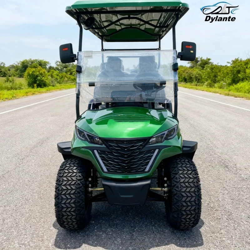 

Hot Selling New Solar Panel Powered 4KW 5KW Off-Road Vehicle 4 6 Seater 4-Wheel Beach Golf Cart New Energy Electric Golf Cart