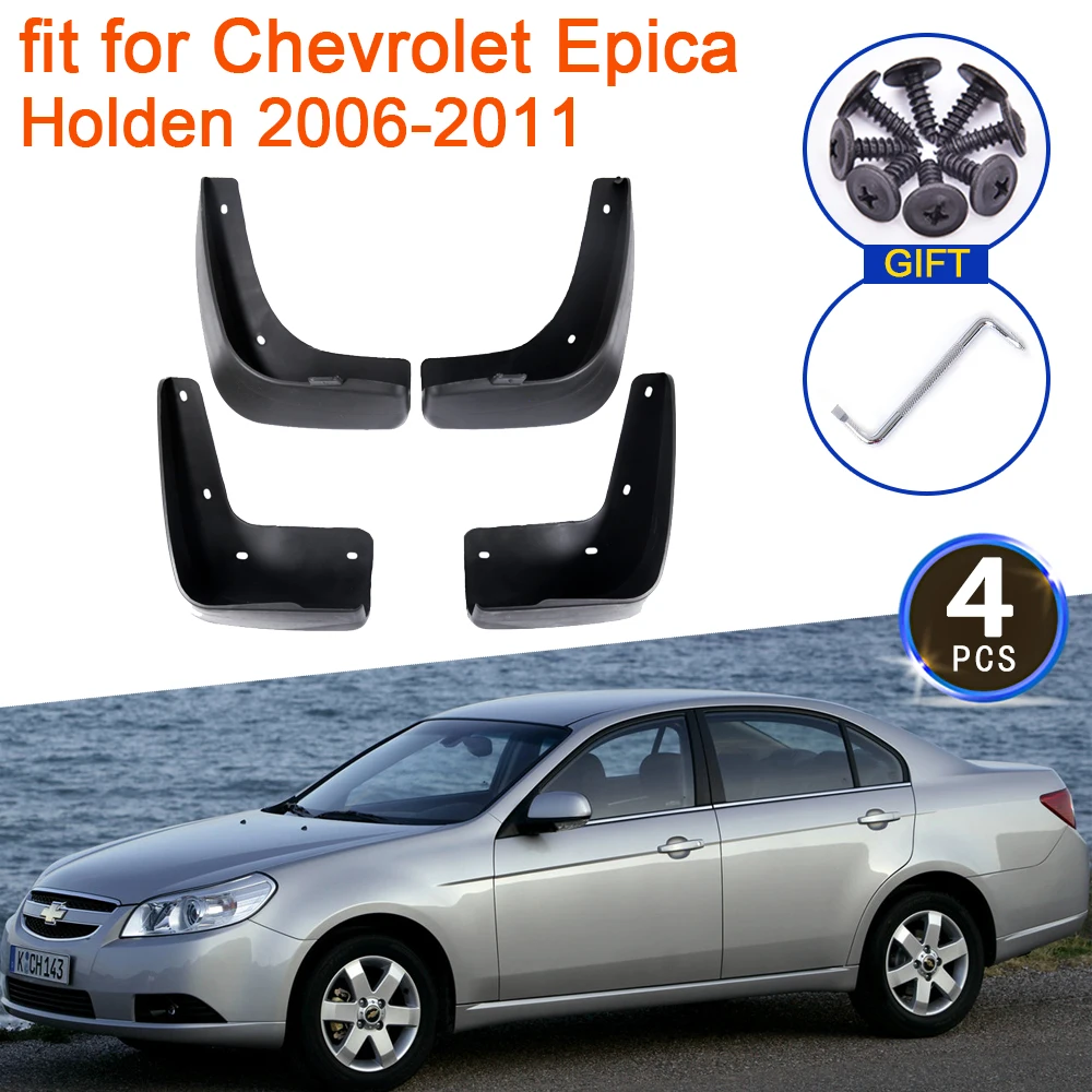 MudFlaps for Chevrolet Epica Holden 2006 2007 2008 2009 2010 2011 Splash Guards Flap Mudguards Fender Front Wheel 4x Accessories