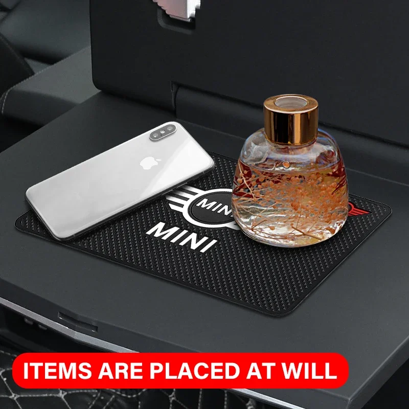 1pc New Anti Slip Mat PVC Dashboard Phone Holder Non-Slip Sticky Pad For Mini Cooper R50 R52 R53 R55 R56 R60 R61 F54 F55 F56 F60