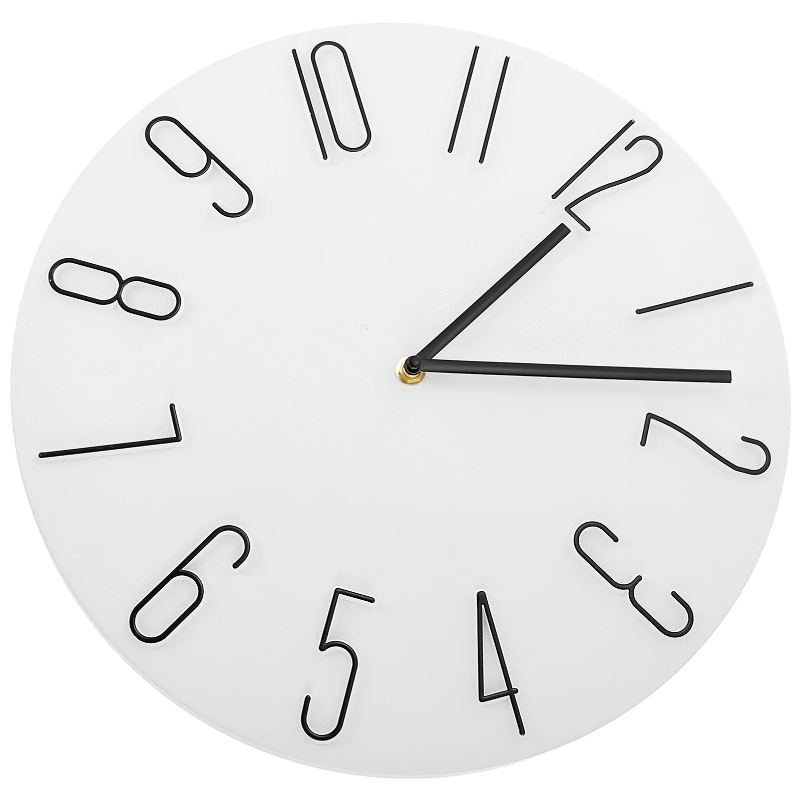 

Non-Ticking Silent Wall Clock Operated Lightweight Round Modern Home Decor Hanging Clock Wall Decor Clocks