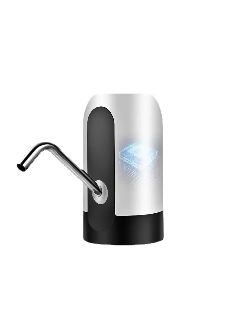 Bomba dispensadora de água elétrica automática com carregamento USB personalizável com um clique e interruptor automático para beber