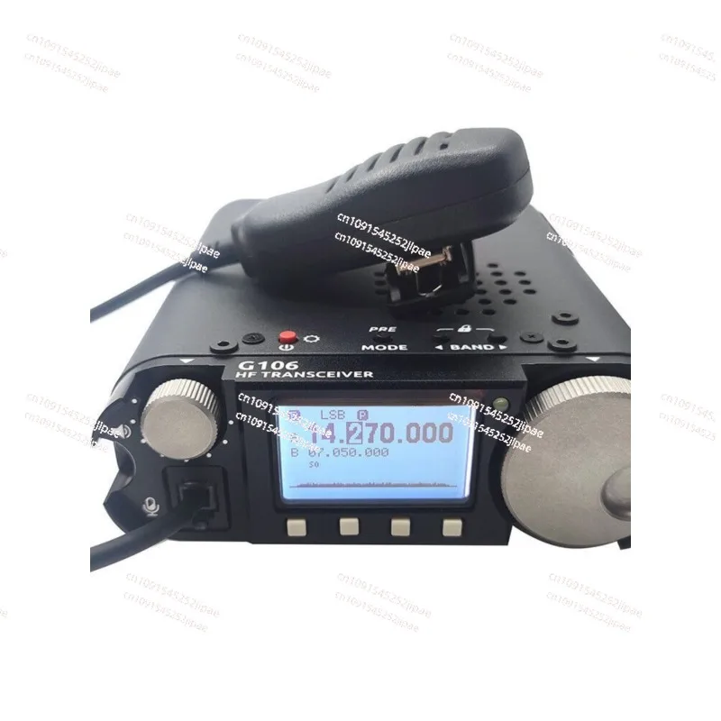 For G106C Portable SDR Shortwave Radio 5W HF Transceiver QRP WFM Radio FT8