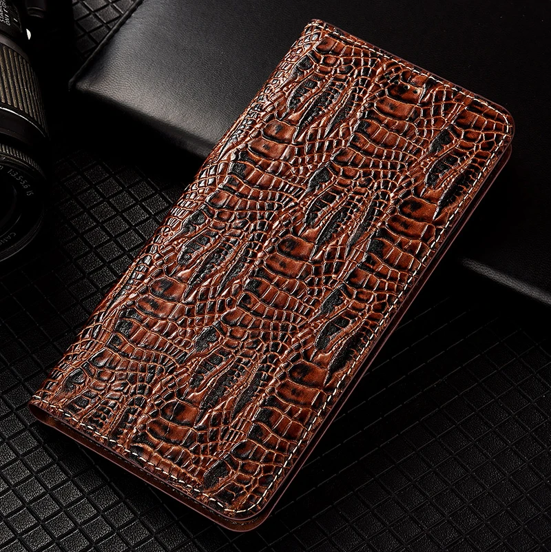 

For Xiaomi 5 5S 5X 6 6X 8 9 10 10S 10T 11 11T SE Pro Ultra Civi Lite Dragon Claw Pattern Genuine Leather Flip Phone Case Cowhide