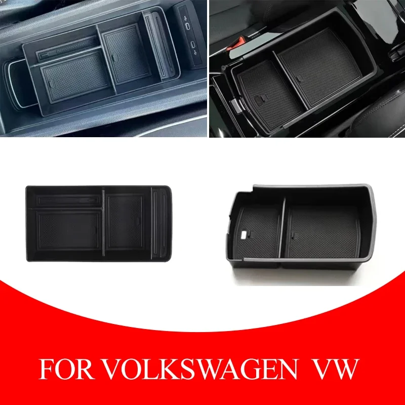 For VOLKSWAGEN  VW ID.3 ID3 ID 3 ID4 ID 4 ID6 ID 6 Car center armrest storage box storage tray bracket Car accessories