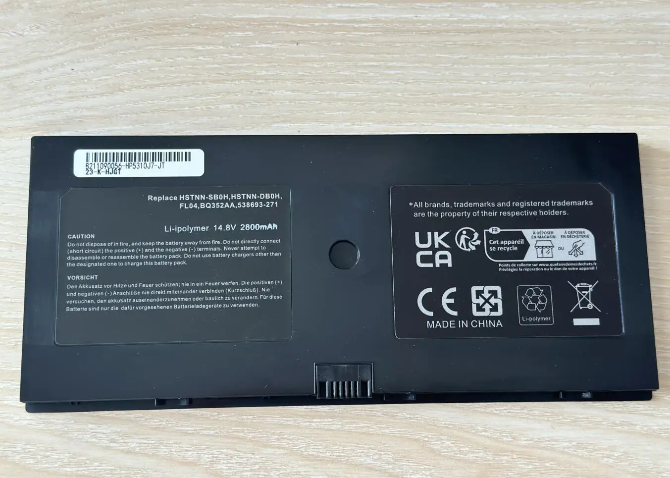 SeagullStar Battery for HP ProBook 5320m HSTNN-DB0H HSTNN-C72C 580956-001 538693-271 BQ352AA HSTNN-DB1L HSTNN-SB0H FL04