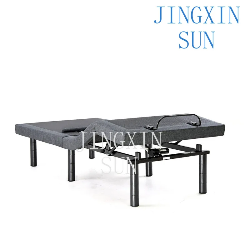Customizable voice smart bed bluetooth APP control electric bed massage usb wireless charging four motor bedroom smart bed