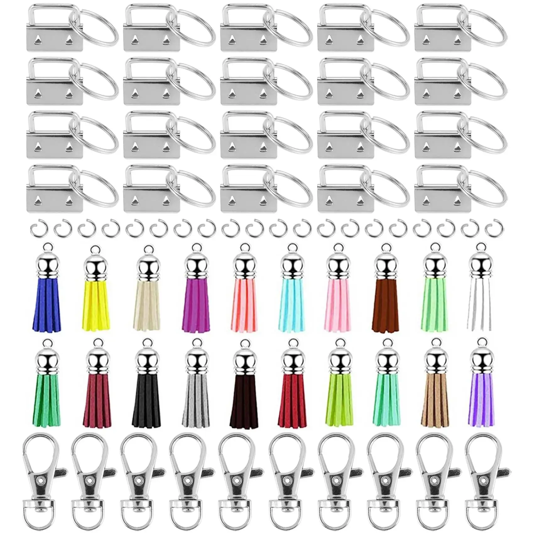 Key Fob Hardware Set with T els, Suitable for All Kinds of Belts, Suitcases, Bags, Ribbons, Handmade Web B