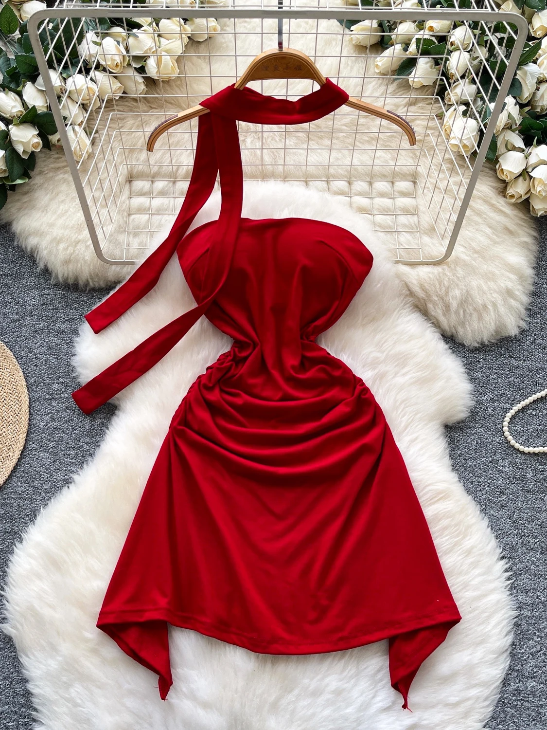 

Pure Desire Spicy Girl Ne Hanging Sa Svel Waist Cinched Dr Женское летнее платье трапециевидной формы с высокой талией для поездок на работу