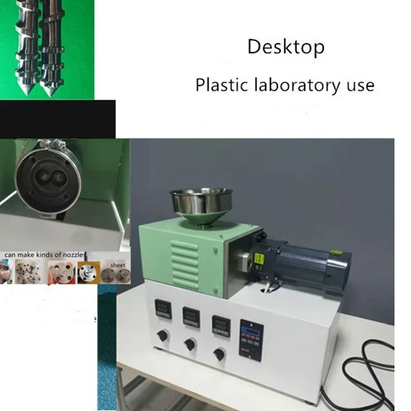 1pc Laboratory Twin-screw Extruders Plastic Table-top Extruders