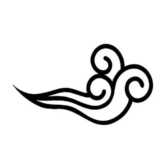 

Car Stickers Chinese Traditional Pattern Auspicious Clouds Pattern Fashion Car-Styling Decals Motorcycle