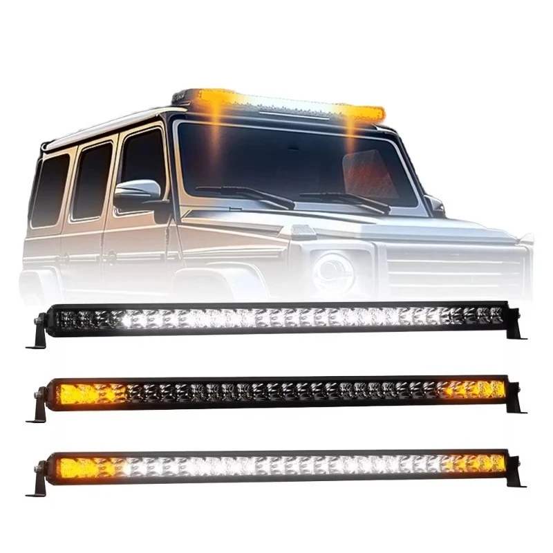 30-Inch 150W two-color combination strobe car truck single-row off-road diode strip