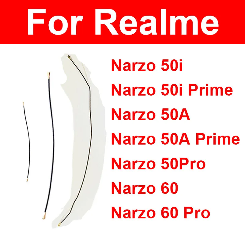 Signal Antenna Flex Cable For Realme Narzo 50i 50A 60 Pro Prime Wifi Antenna Signal Board Connector Flex Ribbon Repair