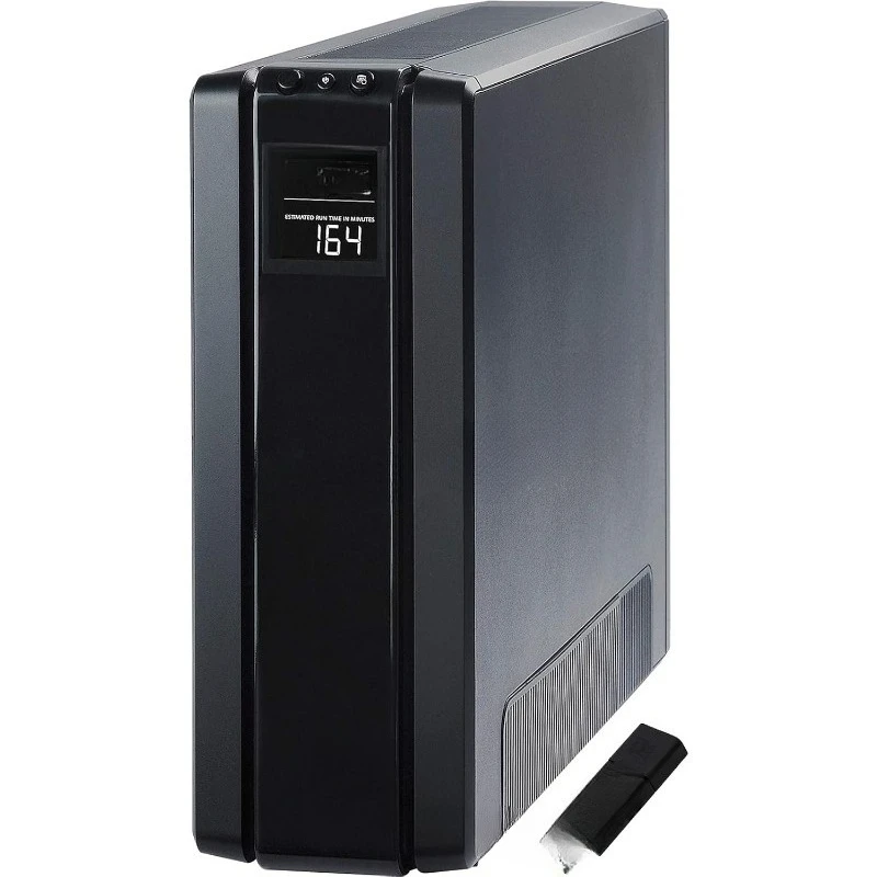 

UPS Battery Backup Surge Protector with AVR, 1500VA, Back-UPS Pro (BR1500G) Bundle Including 16GB DataTraveler