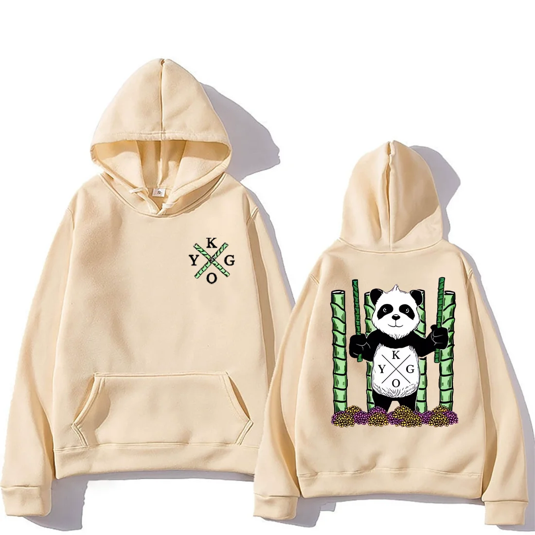 كيو الباندا الملابس النرويجية DJ كيجو أنيمي الجرافيك هوديي الرجال النساء جديد مضحك الصوف harajuku طويلة الأكمام قمصان سويت شيرت بقلنسوة
