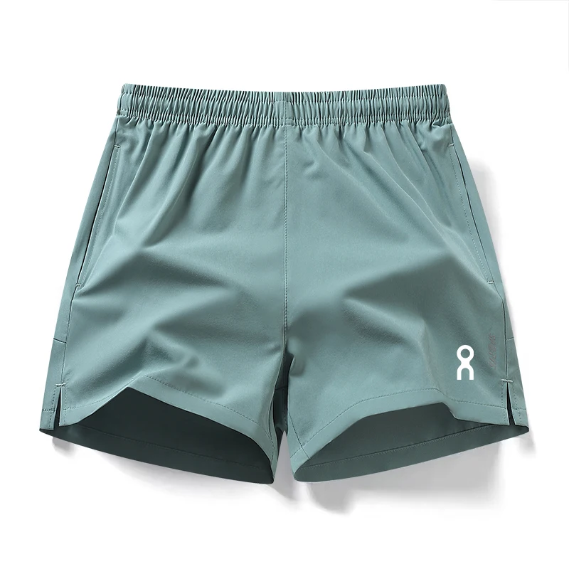 

Ice Silk Qui Dry Breathable Beach Running orts Men's Casual Tee-Quarter Length Swimwear orts for Summer Fitn