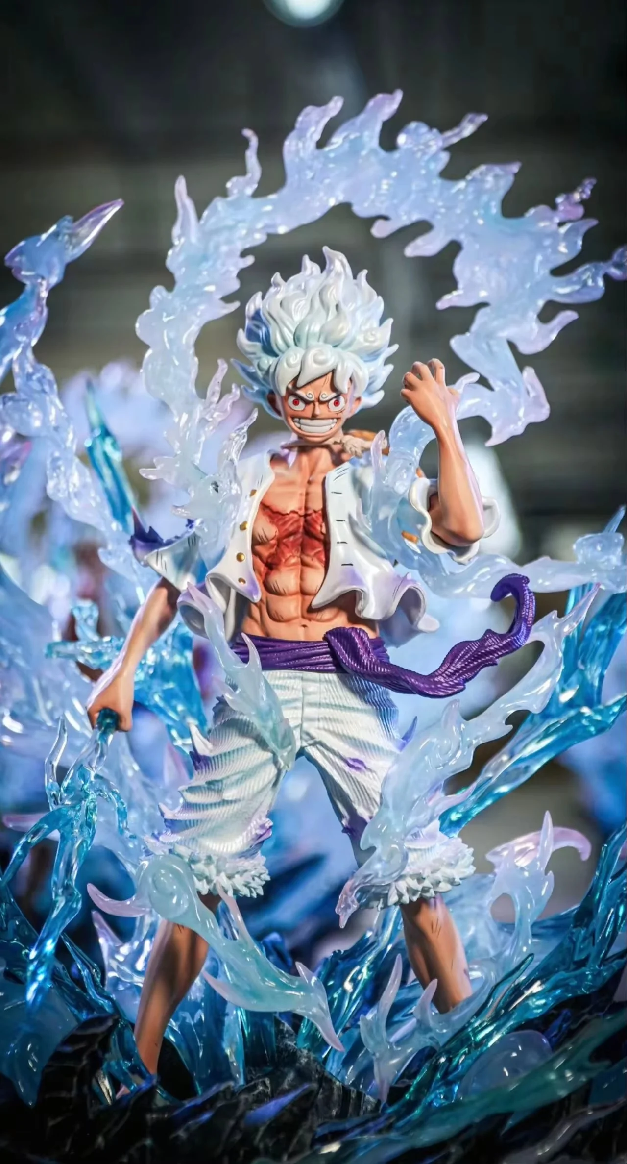【Op voorraad】32cm Nika Monkey D. Luffy Anime Figuur PVC Standbeeld Collectie Model Speelgoed Cadeau