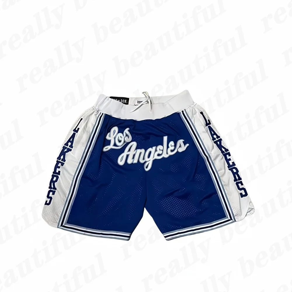 American trend summer fashion shorts new street outdoor sports breathable sweat-absorbent hip hop shorts beach pants new.