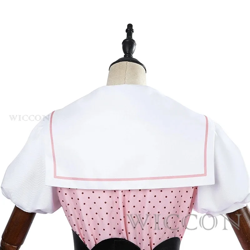 أزياء أنيمي أوشي نو كو الموسم 2 روبي هوشينو التأثيرية شعر مستعار B-Komachi فستان المرحلة الوردي زي حفلة الهالوين للنساء