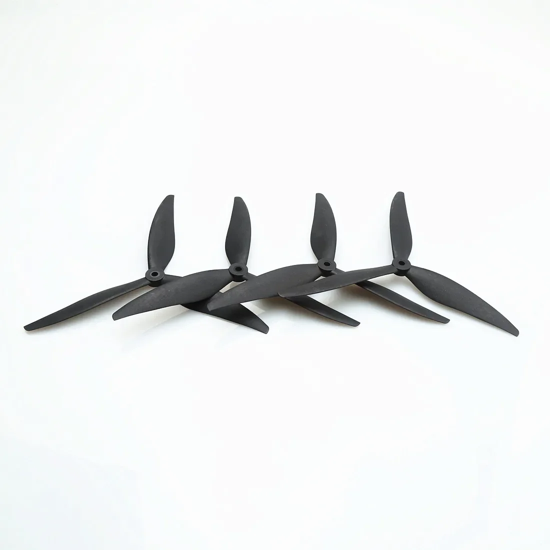 2 Paar Tracker 7X4X3 8X4X3 7040 7Inch 8040 7Inch 3 Blade/Tri-Blade Propeller Glasvezel Nylon Voor 7Inch 8Inch Fpv Rc Drone