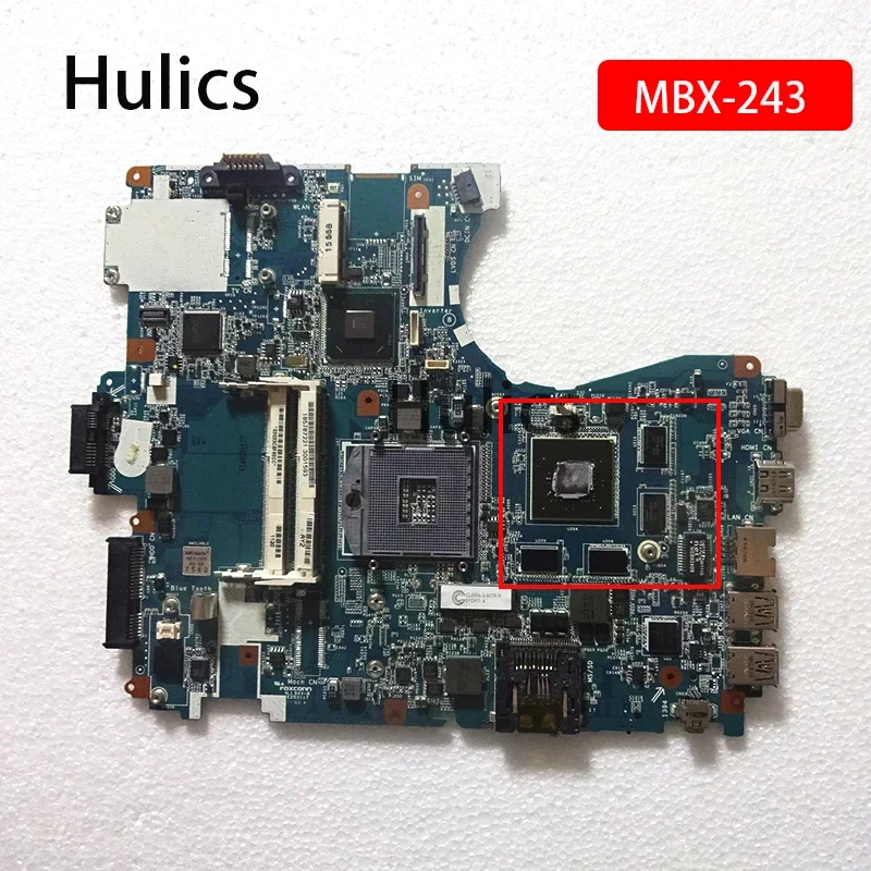 

Hulics использовала V081_MP-MB MBX-243 REV: 1,1 материнская плата для ноутбука Sony VPCF23 основная плата