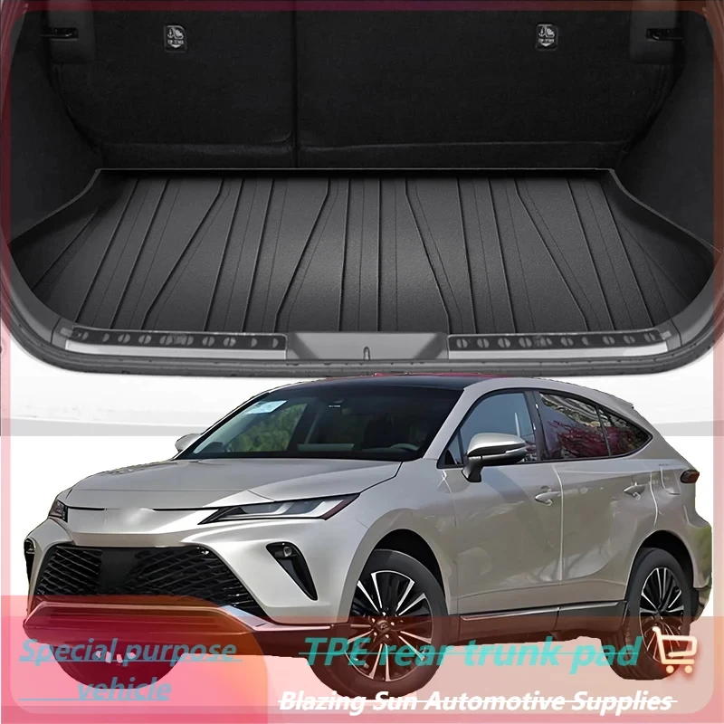 Car Auto Rear Boot Cargo Liner Tray Trunk Mat Carpet for Toyota Venza 2022-2024 Cushion Pad Carpet Pad Anti-dirty Anti-water