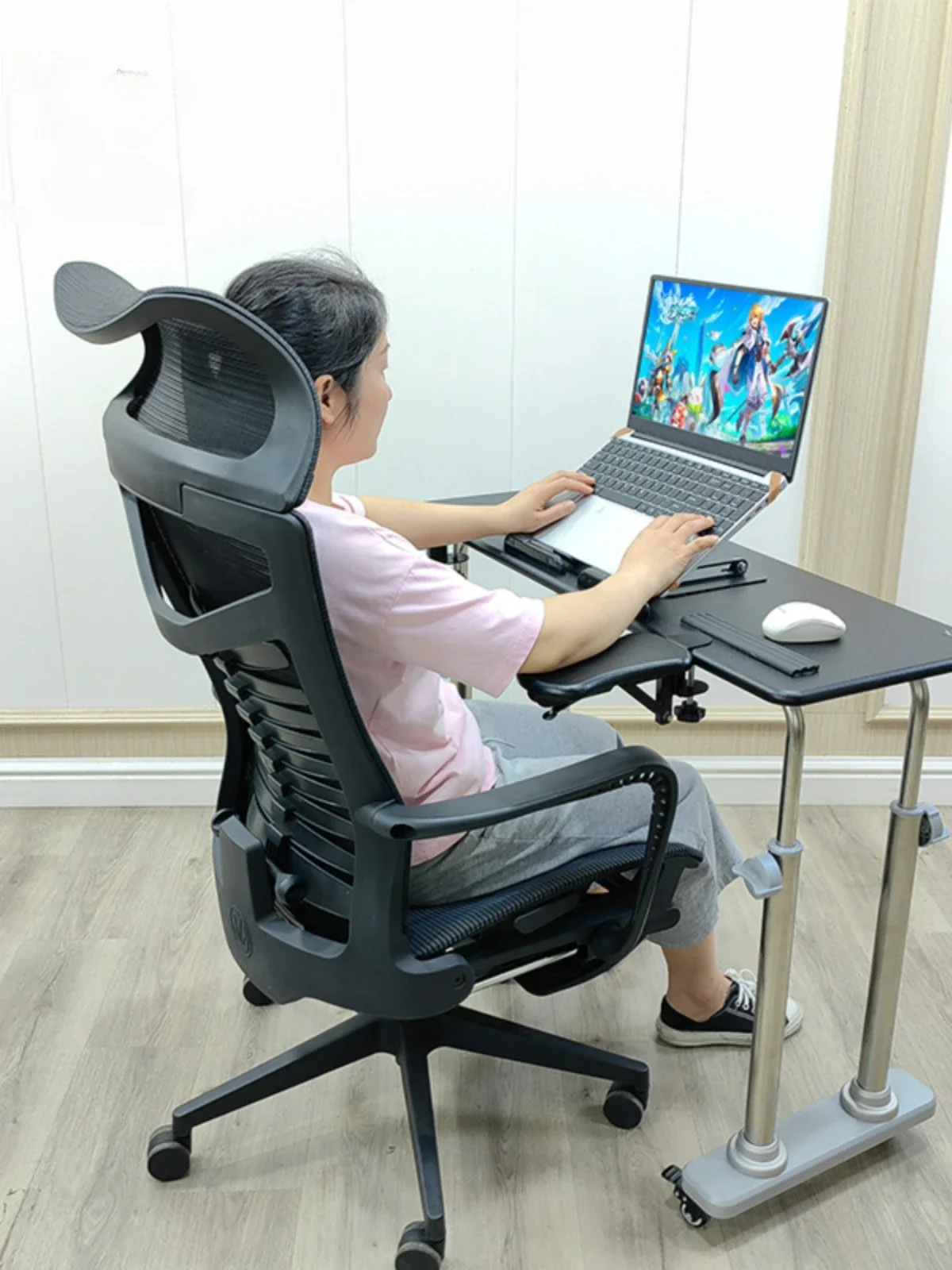 Laptop Table, Mobile Computer Desk, Folding, Office, Lazy Capsule, Sofa, Laptop Stand