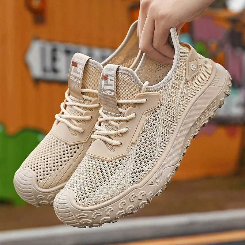 

Men's Casual Running Shoes Spring Summer Breathable Mesh Soft Bottom Lightweight Comfortable Anti-slip Wear-resistant Shoes