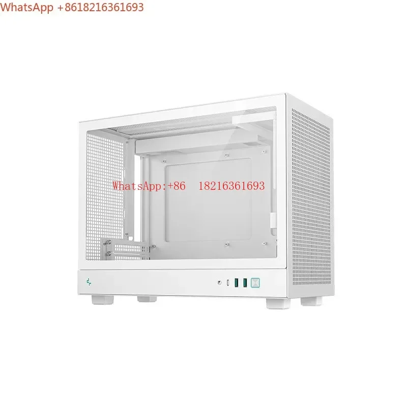 Limited Offer CH160-PLUS Small Chassis MATX Main Board Mini Portable Ventilation Mesh Computer Desktop Side Through