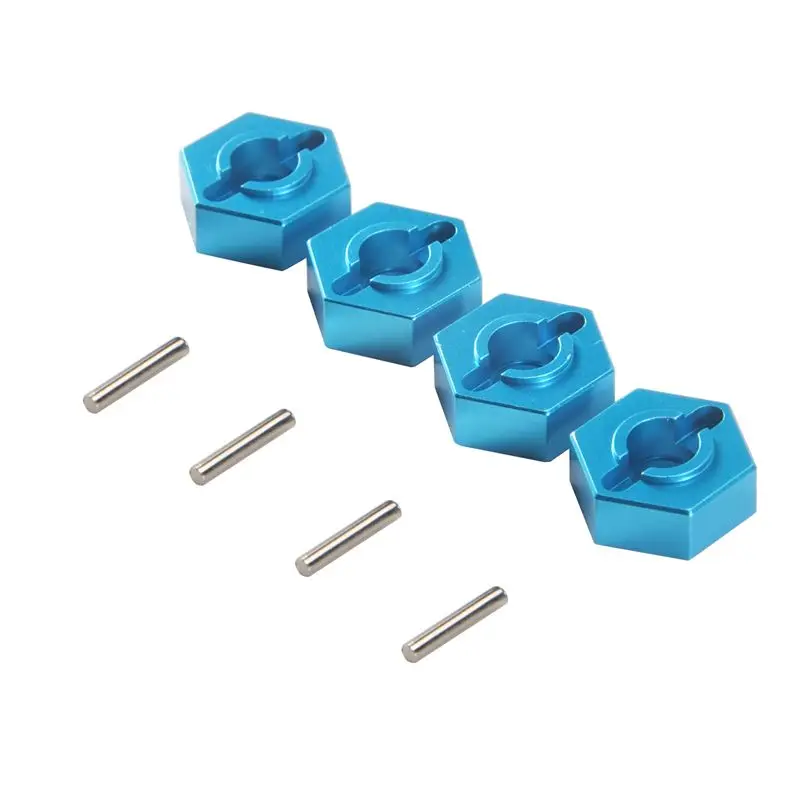 B05C-1Set/4Pcs Metal Hexagon Set For Wltoys 12428 12423 1/12 Speed Rc Car Feiyue Fy-01/02/03/04/05 Upgrade Parts