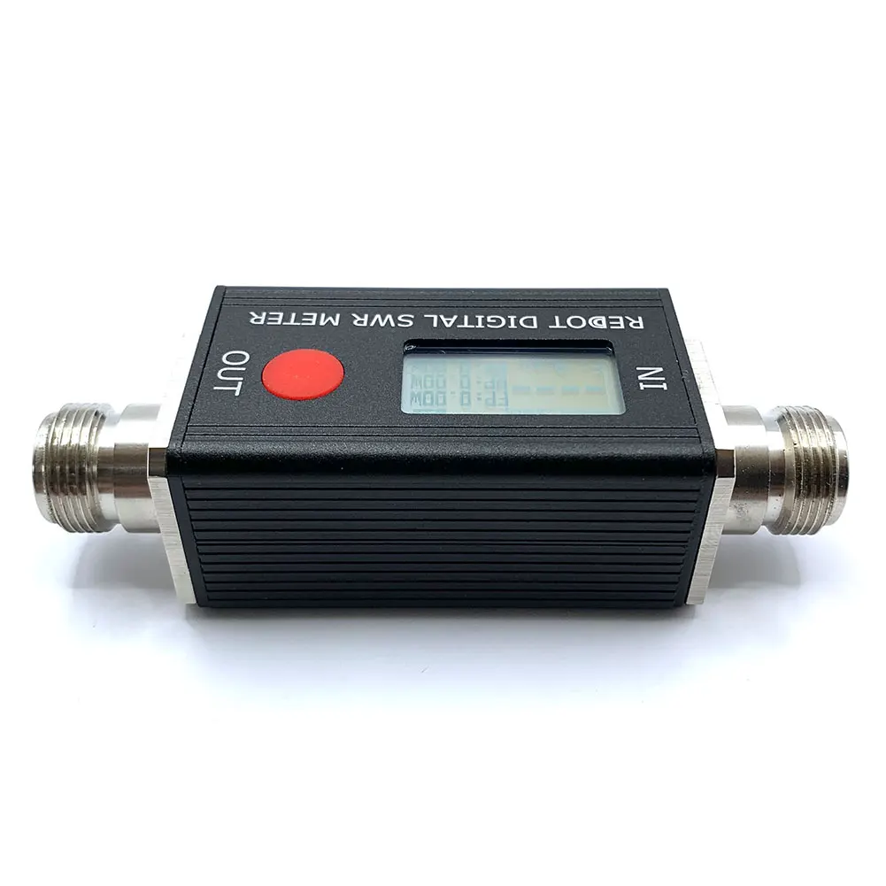 RD106P Digital SWR Meter 120W Power SWR Measuring Meter FMB VHF UHF Standing-wave Ratio 1.00-99.9 Support DMR Walkie Talkie